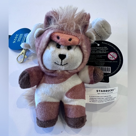 Starbucks Bearista 255th & 258th 2026
Limited Editions Keychains Bundle NWT - Picture 6 of 16